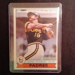 Gene Tenace number 18, Topps #435, 1978